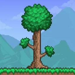Ícone oficial da aplicação Terraria